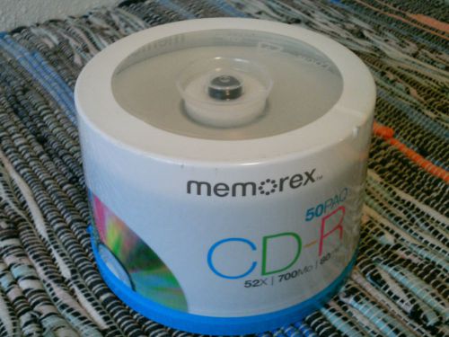 Memorex CD-R 50 PAQ, 52X, 700mg, 80min