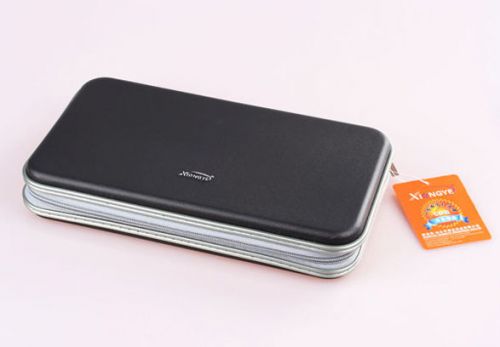 80 disc cd dvd storage bag holder case black hot for sale