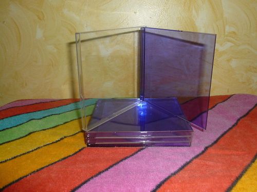 Calendar box standard cd jewel case 5-pack purple new free shipping for sale