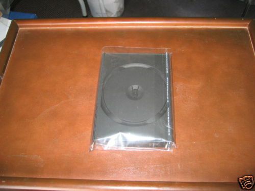 500 3/4/5/6/7/8 1&#034; DVD CASE POLY SLEEVE w SEAL-JS82