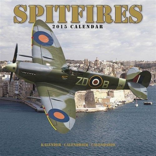 NEW 2015 Spitfires Wall Calendar by Avonside- Free Priority Shipping!