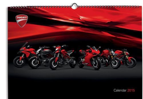 Ducati 2015 Original Calendar Wall 23.6&#034;X17.7&#034; 12 Months