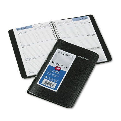 DAY-MINDER G200-00 2014 EDITION RECYC.WEEKLY APPOINTMENT BOOK 4 7/8 X 8 BLK