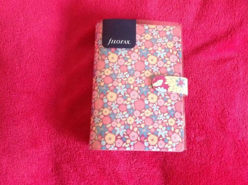 Filofax Personal Organiser Planner Diary &#034;Retro Bloom&#034; BNIB