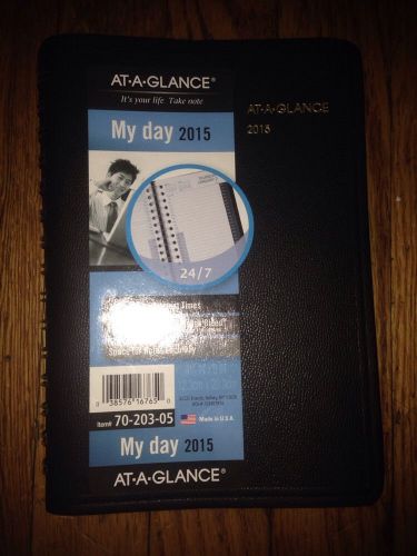 AT-A-GLANCE 24-Hour Daily Appointment Book 70-203-05 / 10A1