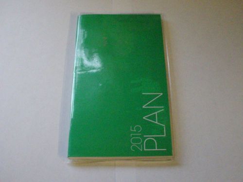 Green Vista 2015 Weekly Daily Planner Appointment Book Student Planner Pocket