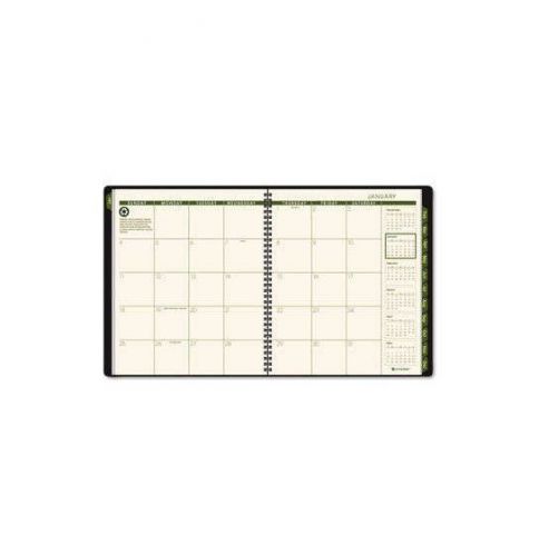 At A Glance 2015-2016 Monthly Planner 9&#034; x 11&#034; Black - Brand New Item