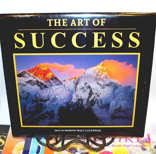 2015 ART OF SUCCESS CALENDAR 16 Month WALL Motivation DECO WORK OFFICE PLANNER