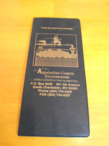 VTG Business Calling Card File from Appalachian Controls Environmental Holds 112