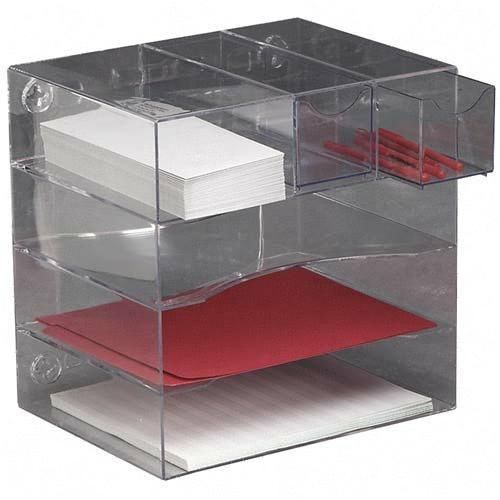 Rubbermaid Optimizer Four-way Organizer With Drawers - Wall Mountable (94600ros)