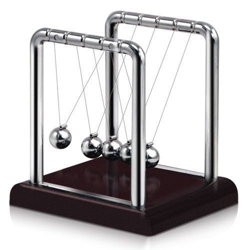 Fun Toy Physics Newton&#039;s Cradle Steel Balance Ball Science Pendulum Desk Gift