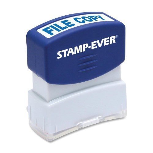 U.s. Stamp &amp; Sign Pre-inked Stamp - File Copy Message Stamp - 0.56&#034; X (uss5954)