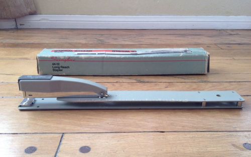Swingline long reach stapler 44-12 gray 12&#034; *must see!!* for sale