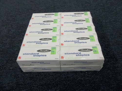 20 BOXES 100000 SWINGLINE STAPLER STANDARD REPLACEMENT STAPLES ACCO 35108 NEW