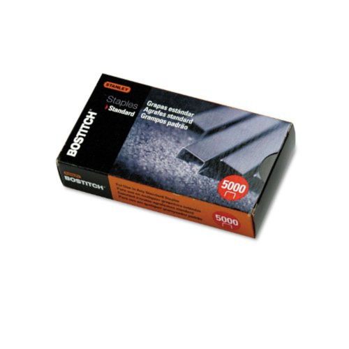 Stanley bostitch premium chisel point staples, 1/4 inch silver, 5,000 carton for sale