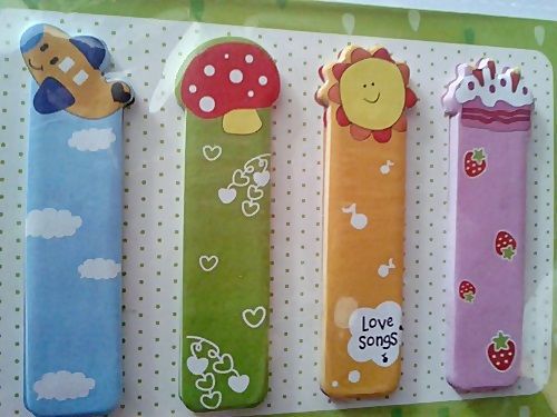 New Cute Stick Note Multicolored Point Marker Memorial
