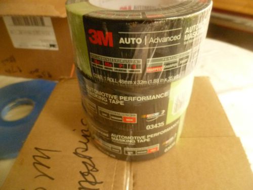 3 rolls  48 mm x 32m   1.88 i x 35 yds automotive performance masking tape 03435 for sale