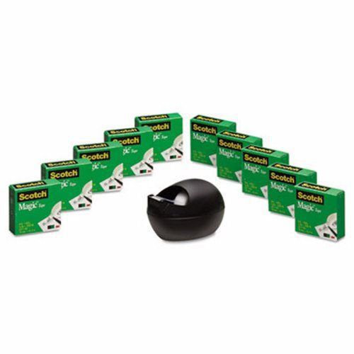 Scotch magic tape with black dispenser, 10 rolls (value pack) (mmm810k10c36b) for sale