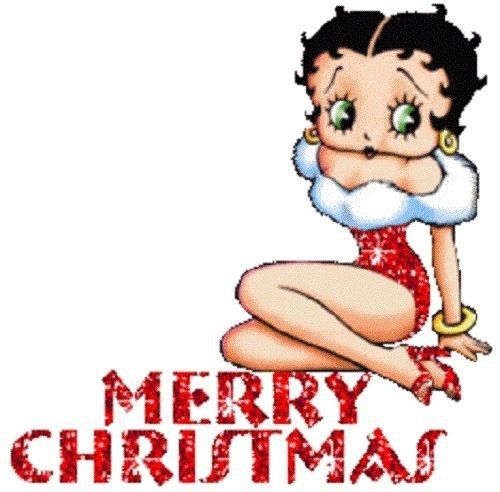 30 Return Address Labels Betty Boop Christmas Buy 3 get 1 free (bb21)