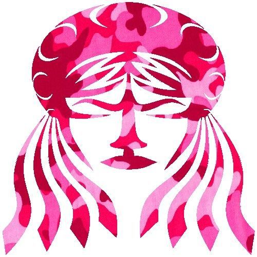 30 Custom Pink Tribal Art Personalized Address Labels