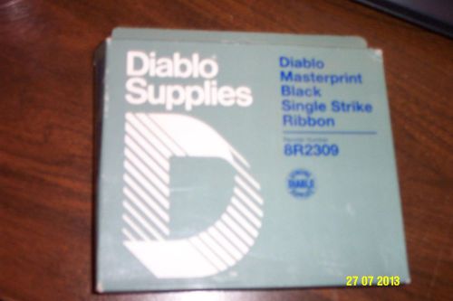 Diablo Masterprint Black Single Strike Ribbon BR2309!!!New In Box!!!