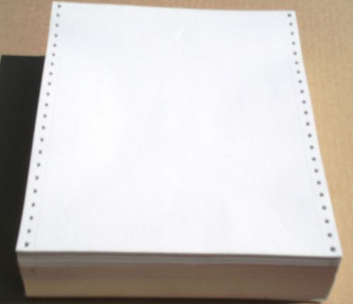 1 PART COMPUTER PAPER 2450 SHEETS BRAND NEW CASE BRIGHT WHITE LARGEQTY AVAIL.