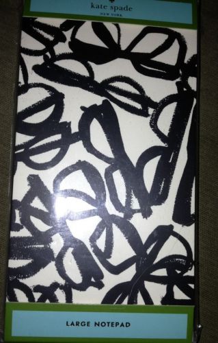 Kate Spade Black White Sunglasses Large Note Pad NIP
