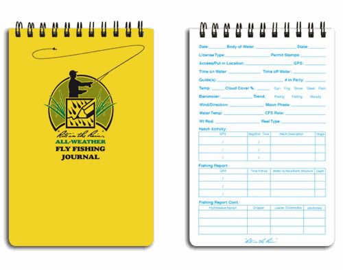 Sportsmans fly fishing journal for sale