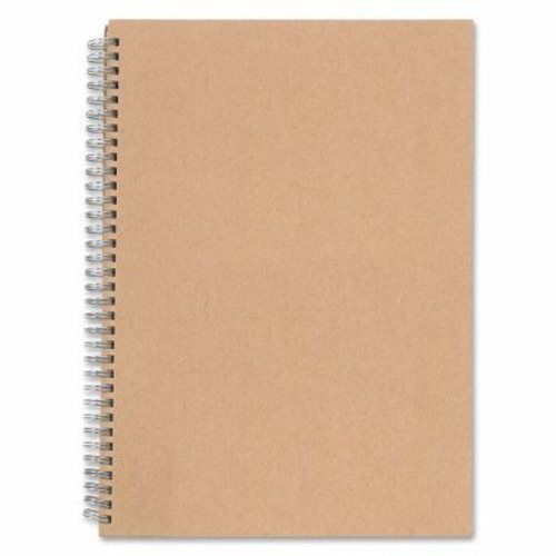 Nature Saver  Notebook, Twin Wire, 80 Sheets 11-3/4&#034;x8-1/4&#034;, Kraft (NAT20206)