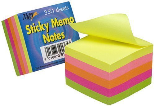 Tiger sticky memo notes 350 sheets