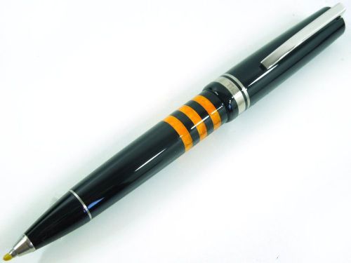 Ballpoint delta galassia black / orange - 2 - numbered edition for sale