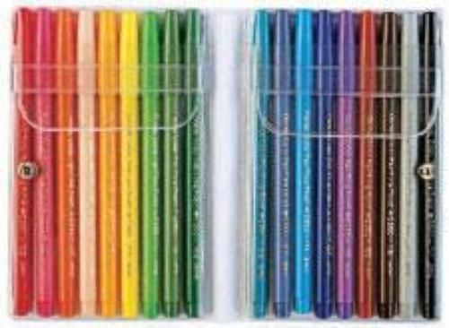 Pentel Arts Color Pen 18-Color Set