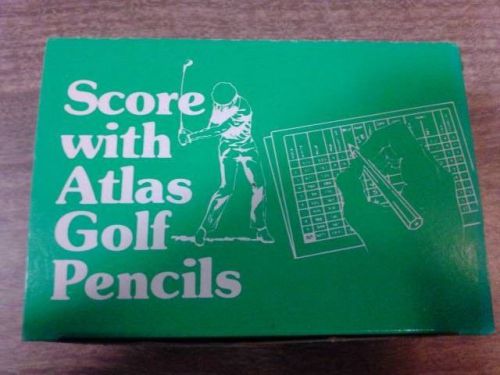 Atlas Quality Golf Pencils one gross
