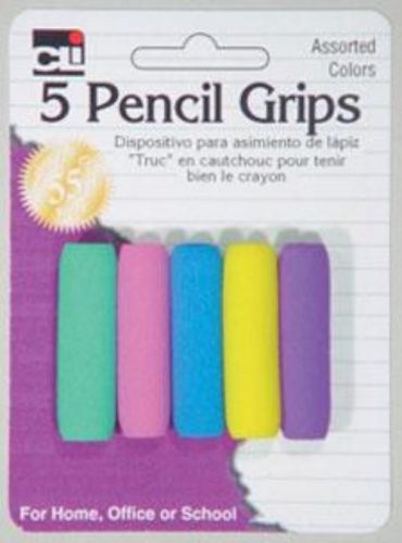 Charles Leonard Soft Cushion Foam Pencil Grips 5 Count