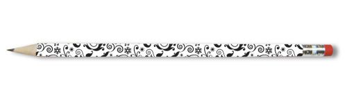 SCRIVIMI- RECYCLED PAPER PENCIL BLACK AND WHITE DESIGN