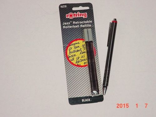 ROTRING ROLLERBALL PEN &amp; REFILL - MADE IN GERMANY