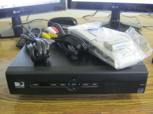 DirectTV : D12-100 Digital Receiver w/ Remote, Power Cord &amp; Jacks Unused Old &lt;
