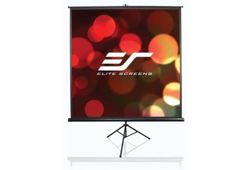 New elite screens t120nwv1 120&#034;(4:3) tripod/portable pull up projector screen for sale