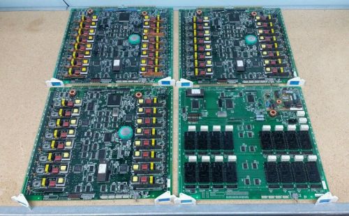 Lot of 4 NEC Neax 2400 Circuit Cards, 3 PA-16ELCJ-B, 1 PA-LCBJ-A
