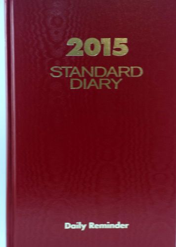 2015 At-A-Glance Hard Bound Standard Diary, Daily Reminder 5 3/4&#034; x 8.1/4&#034;
