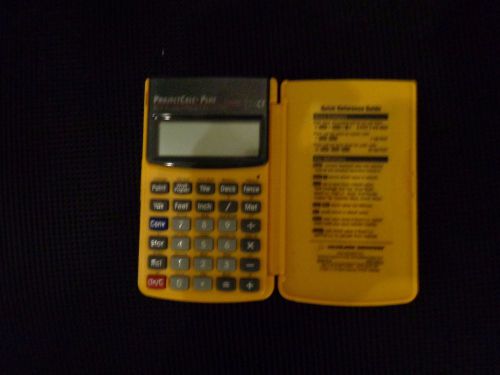 Projectcalc project calculator for sale