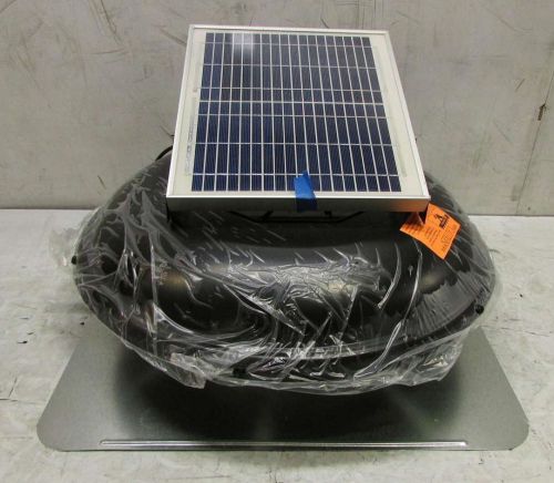 Air Vent SC8BL Roof-Mounted Solar Power Attic Vent
