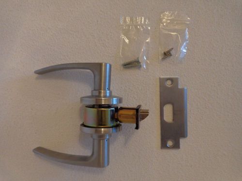 Schlage s series standard duty jupiter door lever handle s605310 &amp; f605-125 for sale