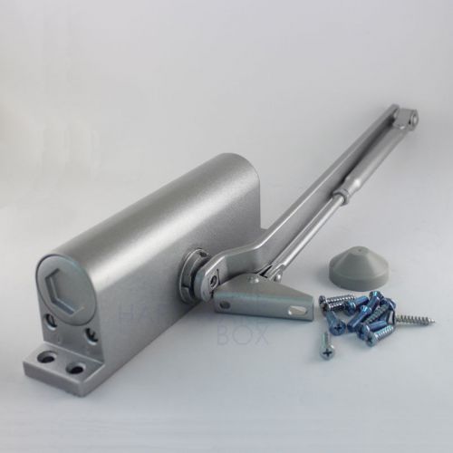 35-65KG 51Commercial Door Closer Two Independent Valves Control Sweep Silver