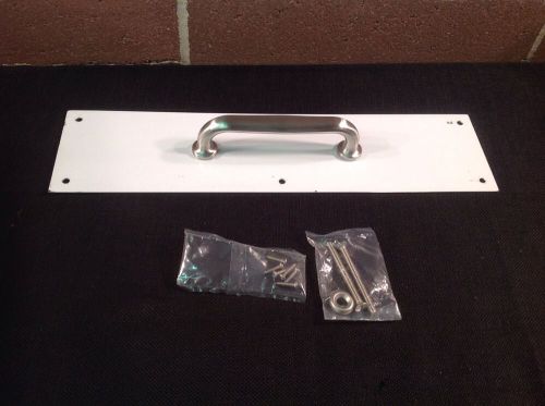 Hager 36N Pull Plate 4&#034; x 16&#034; US32D w/ handle 5.5&#034; * NEW * Make offer