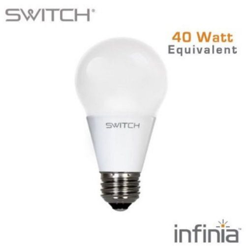 Switch lighting a240fus27b1-r infinia a19 6 watt (40-watt replacement) 450 lumen for sale