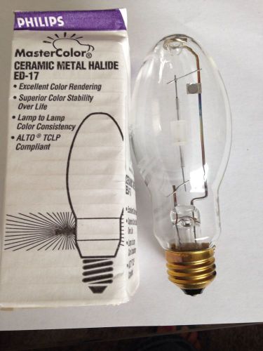 Philips Master Color Ceramic Metal Halide ED17 Protected 70W Light Bulb Clear