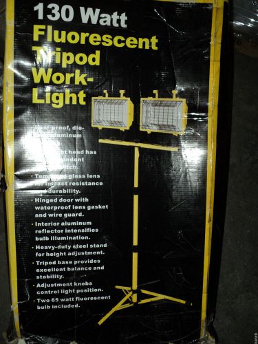 LUMAPRO Stand Light, Fluorescent, 120V, 130 W