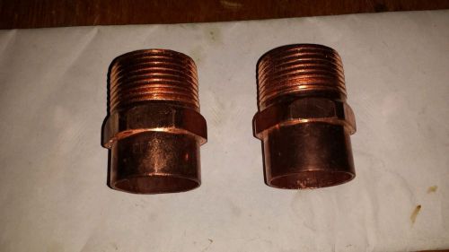 1 in copper male adapter