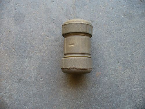1&#034; Brass Compression Coupling By Champion